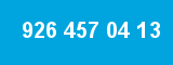 926 457 04 13